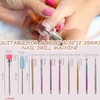 KASESSS 10 Pieces Efile Nail Drill Bits, Electric Nail File