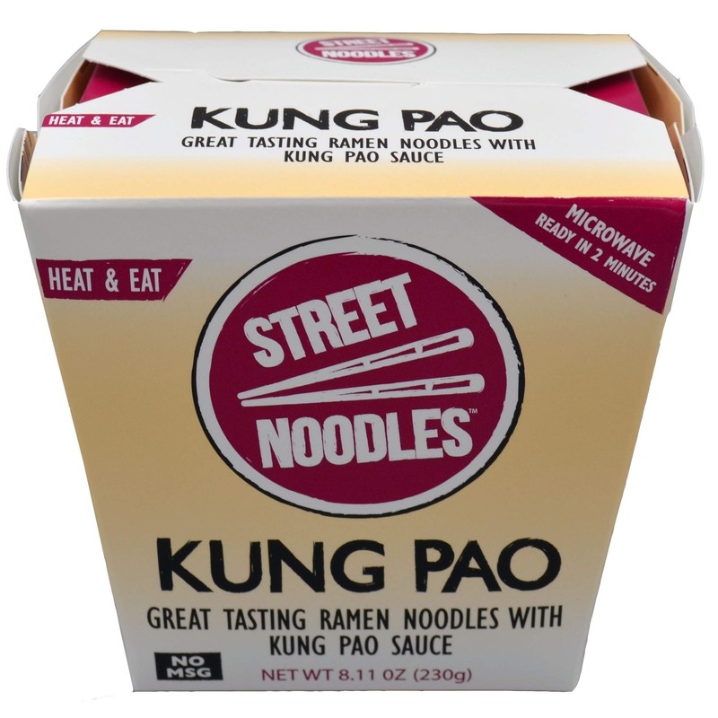 Street Noodles 6 Pack Ramen Noodle Kung Pao Sauce 8.11oz