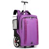 Rolling Backpack, Travel Backpack with Wheels, Rolling Backpack for Women
