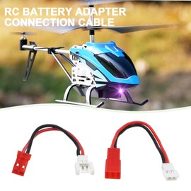 YINETTECH 10pcs 22AWG 2Pin JST Plug Connector Male to Female Female to Male Connector Cable Wire Adaptor Suitable for RC Toys Battery