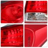 SOCKIR Tail Light Assembly for 2011 2012 2013 Hyundai Elantra