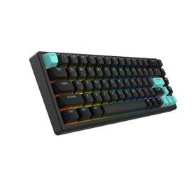 ARBITER Polar 65 - CNC Magnetic Gaming Keyboard w Rapid Trigger, Hall Effect Switches, CNC Aluminum Frame, Rapid Key, 65% Compact, Bright RGB, Dual-Shot PBT Keycaps - Mint Abyss