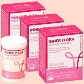 Innerflora Women's Vaginal Lactobacillus Gut Health Pregnancy Infertility Pregnant Women Probiotics 30 Capsules 3 Boxes 3 Months / 이너플로라 여성 질유산균 장건강 임신 난임 임산부 프로바이오틱스 30캡슐 3박스 3개월