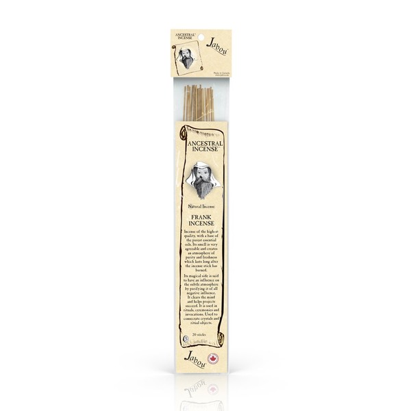 Ancestral 100% Natural Hand Dipped Incense Sticks - Frank Aroma