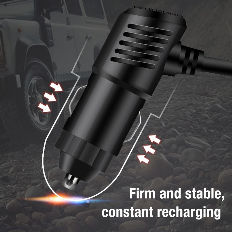 Car Fan Dual Head 24v 360° Adjustable Powerful USB Car