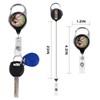BKBKAAK Cute Sloth Lanyard with ID Badge Holder and Retractable