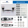 HEIGHTEN V2.0 105/115/120mm ベイト リール ハンドル 24.5mm ノブ搭載 航空アルミ製 シマノ