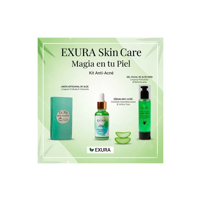 Kit Anti-acné Exura Para Cuidado Facial Efectivo