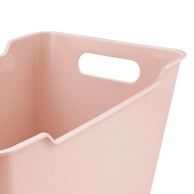 keeeper 6 Litre Textured Storage Box Lotta Nordic Pink