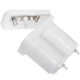 LUORNG Gas Water Heater Battery Pack Plastic Case Dual 2x1.5V Battery Universal LPG Gas 3V D Battery Gas Boiler Power Battery Pack Accessories Water Heater Accessories