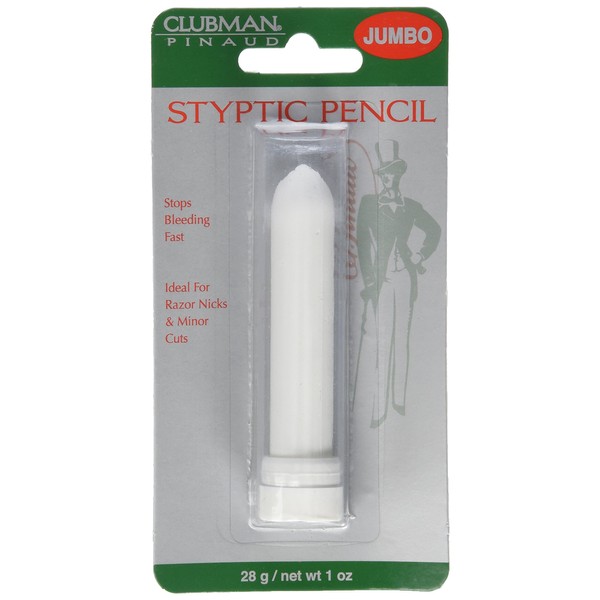 Clubman Jumbo Styptic Pencil, 1 Oz (Pack of 6)