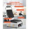 VEVOR Commercial Panini Grill, 1800W Electric Sandwich Panini Maker, Stainless