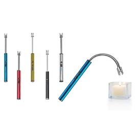 Unbranded USB Rechargeable Electric Windproof Lighter Candle Lighters BBQ Arc Long Neck - Gun