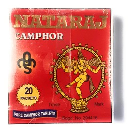 Camphor Tablets Nataraj Brand (Pack of 2 40 Tablets) Free P&P (40gx2)