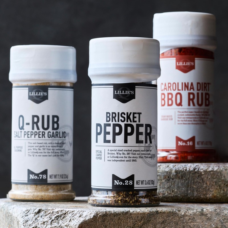 Lillie’s Q - Rub Trio, BBQ Rub Sampler, Barbeque Rubs