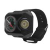 Wrist Flashlight Waterproof Rechargeable 5 Modes Watch Flashlight with Compass