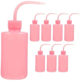 DECHOUS 8 piezas Botella de Limpieza para Pestañas Diseño de Boquilla Angulada Herramienta Práctica y para Cuidado de Pestañas y Cejas para Uso Doméstico y Salones de
