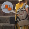 Suitcase Locks with Keys,6 Pack Small Padlock, Luggage Locks Coloured