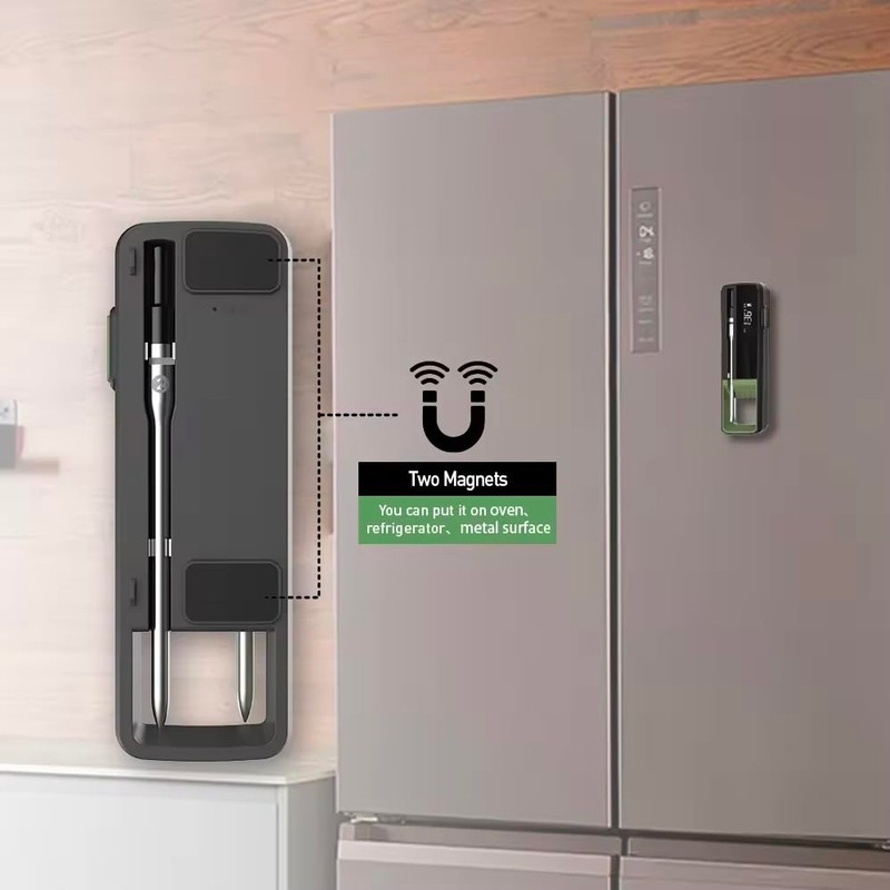 Smart Wireless Long Range Dual Probe Meat/BBQ/Kitchen Thermometer