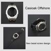 Hontao Stainless Steel Case & Strap Kit for GA-2100 GA-B2100