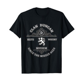 Clan Duncan Scottish Kilt Highland Games T-Shirt