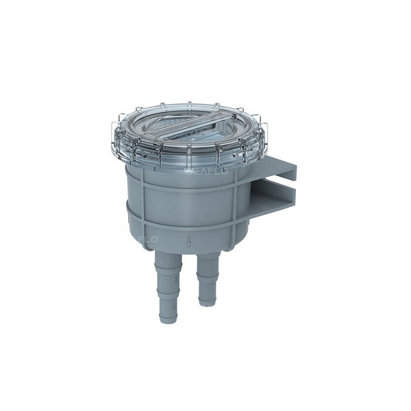 SEAFLO Raw Cooling Water Intake Basket Strainer for Seawater Marine & Boat