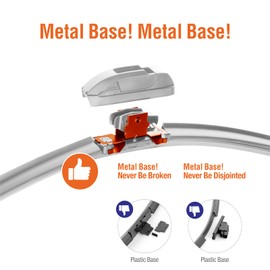 WOWIPER Wiper Blades 28" + 14" Automotive Replacement Windshield Wiper Blades for My Car Premium All-Seasons OE Quality Wipers for Front Windshield(Set of 2)