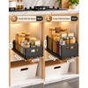 Pull-Out Cabinet Organizer for Kitchen and Under-Sink Storage – Metal