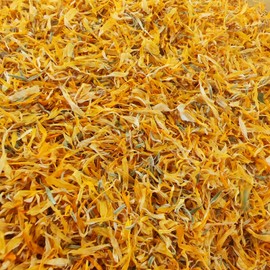CoolCrafts Dried Calendula Flowers Petals Natural Calendula Bulk for Crafting - 1 OZ