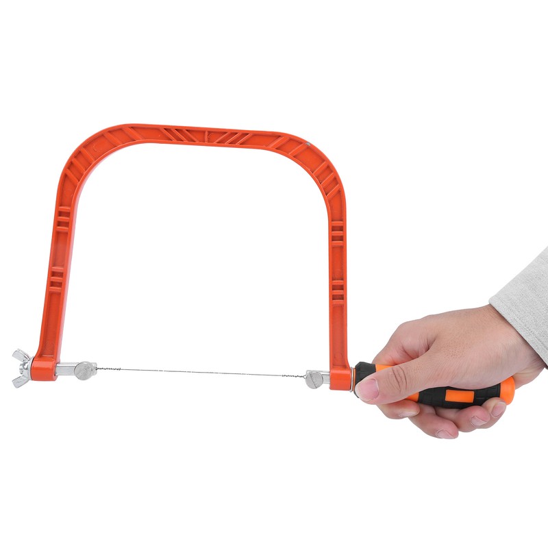 UShaped Aluminium Alloy Adjustable Junior Hacksaw Woodworking Hand Saw Tool