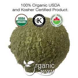 Organic Way Nettle Leaf Powder - Herbal Tea | Organic, Kosher & USDA Certified - 8 Oz (227 gm)