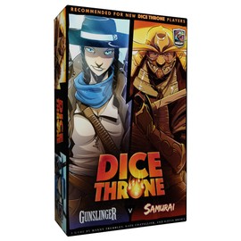 Dice Throne - Two Hero Box - Gunslinger v Samurai - Fast Playing Collectible Tabletop Game
