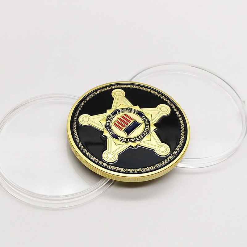 US Secret Service Challenge Coin Counter Assault Team Collectible Coin