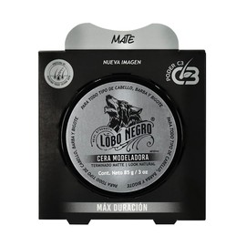 LOBO NEGRO Cera Modeladora Terminado Matte, 85 g