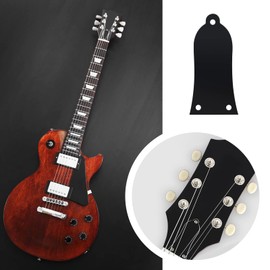 EMSea 4 Pieces Guitar Truss Rod Cover Replacement 3 Holes Plastic Truss Rod Cover for Guitar Bass Replacement Part Guitar Accessories