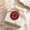 Wax Seal Stickers 50 PCS Rose Self Adhesive Wedding Invitations
