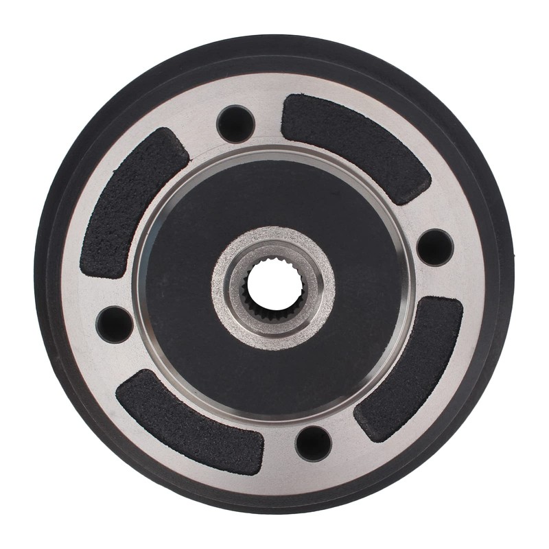 AUTOKAY 41038-0034 Front Brake Drum Fits for Kawasaki Mule 3000,