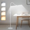 White Floor Lamp, 18W/2000LM Bright LED Floor Lamp for Living