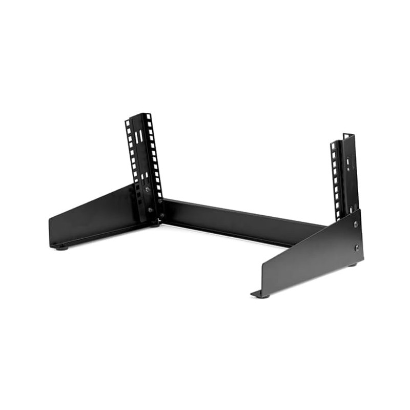 StarTech.com 2-Post 4U Desktop Server Rack, Small Open Frame 19in