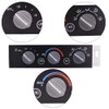 Heater A/C Control Switch Panel Module Without Rear Window Defogger