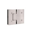 Shower Door Hinges, 180 Degree Glass Door Hinges, Heavy-Duty Brass