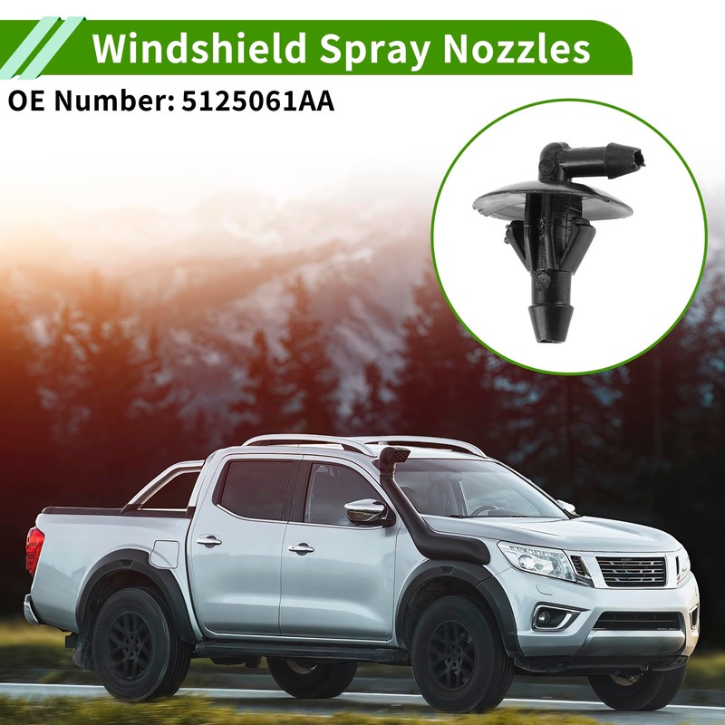 HOPESPANNER No.5125061AA Windshield Washer Nozzle for Dodge Sprinter 2500 3500