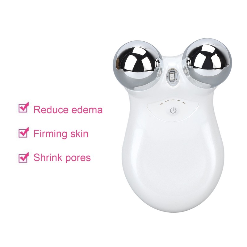 Microcurrent Skin Massager 3 Gears Face Firming Tightening Lifting EMS