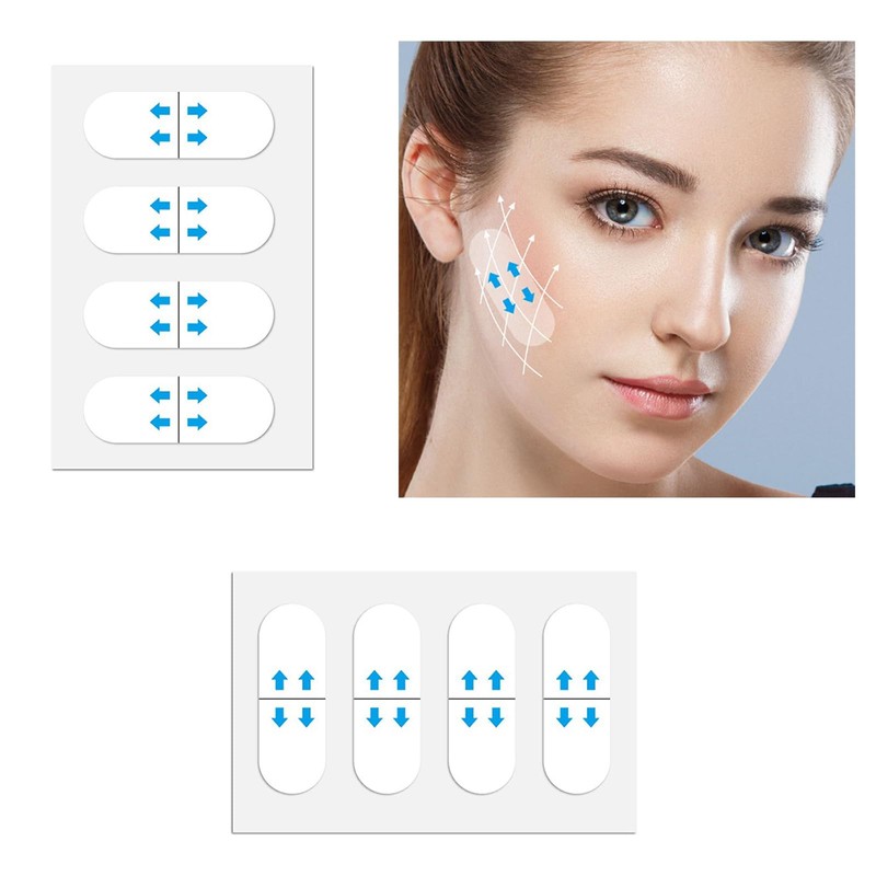 Votvlog 120 Face Lift Tape, Invisible Facelift Tape for V-Shape