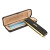 East top Chromatic Harmonica C, Mouth Organ Adult 16 Hole