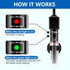 FREESEA Aquarium Fish Tank Heater: 25W/50W/100W/300W Small Submersible Aquarium Heater