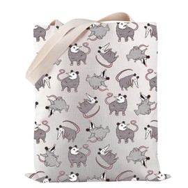 Funny Possum Tote Bag Opossum Mama Tote Bag Opossum Owner Tote Bag Animals Eat Trash Gift Opossum Lover Gift (opossum -tb)