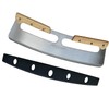 ALLTOP Pizza Cutter Rocker,Stainless Steel Blade Knife With Double Wooden