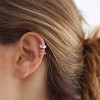 Aretes Savefree Ear Cuff 36pcs Sin Perforación Aleación Zinc Plateado
