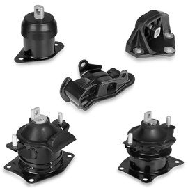 UNITHUB Engine Motor Mount Kit and Transmission Mount 50830SDAA02 9297 9451 50850SEPA03 50870SDBA02 Compatible for Acura TL 3.2L Auto Trans 2004-2006 (Set of 5)